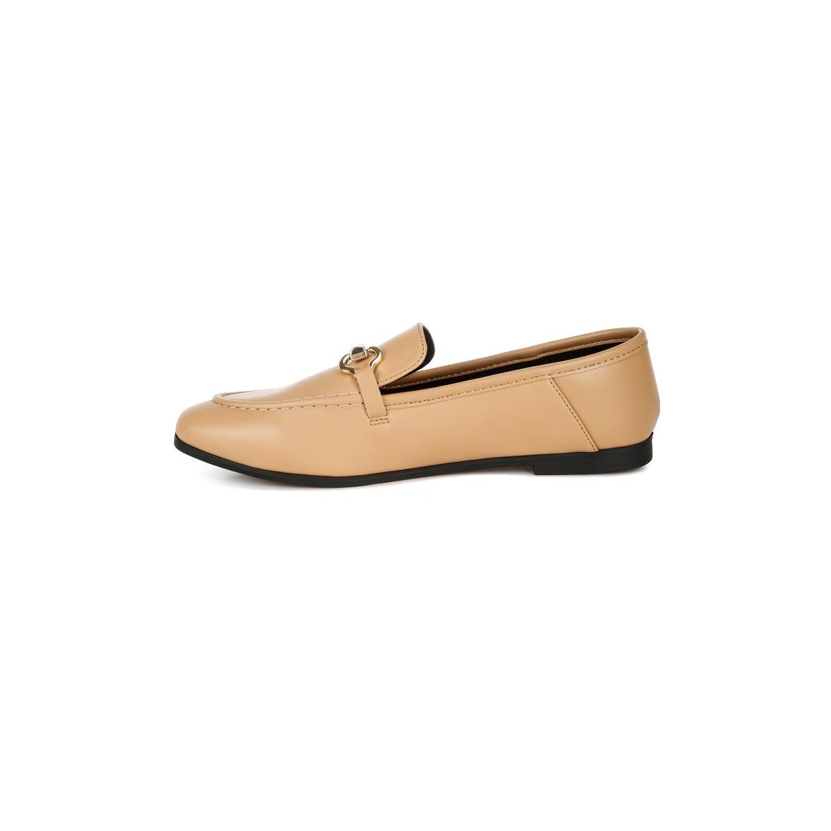 Женские туфли London Rag Womens Melisma Horsebit Embellished Loafers 9 — фото 6