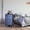 3 Piece Luggage Set With TSA Lock, Lightweight Cross Stripe Suitcase Hardshell Luggage Set (20in/24in/28in) - 2 of 4