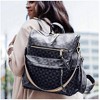 Wikineon Women's Leather Fashion Design Backpack Purse Casual Convertible Daypacks Satchel Handbags Multipurpose Travel Bag - 2 of 4
