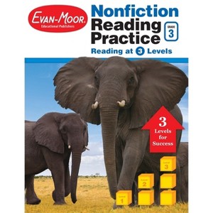 Nonfiction Reading Practice, Grade 3 Teacher Resource - by  Evan-Moor Educational Publishers (Paperback) - 1 of 1