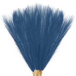 Unique Bargains Dried Plants Artificial Durable Small Fluffy Pampas Grass for Home, Office, Party 20 Pcs 21.7 Inch - 1 of 4