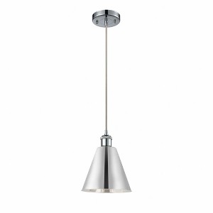 Ballston Cone - 1 Light Mini Pendant In Industrial Style-11.75 Inches Tall and 8 Inches Wide - 1 of 1