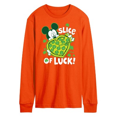 Men's - Disney - Slice Of Luck Long Sleeve Graphic T-Shirt