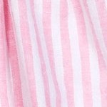 classic pink and white stripe