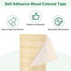Unique Bargains Self Adhesive Realistic Wood Grain Durable Multi Use Masking Tape 1 Pc - 4 of 4