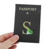 Unique Bargains Durable Letter Pattern Passport Holder 1 Pc - 3 of 4