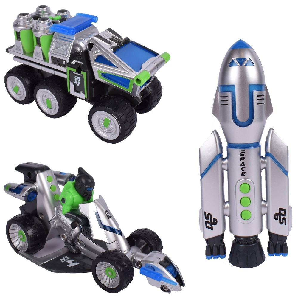 Photos - Toy Car Space Maxx - Mini Space Vehicles - 3pk