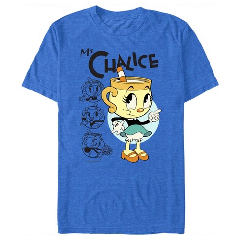 Men's The Cuphead Show! Ms. Chalice Sketches T-shirt : Target