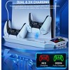Beboncool PS5 Stand with Cooling Fan for Playstation 5 PS5 Vertical Storage Accessories White - 4 of 4