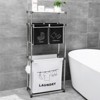 ALEXOUN 2 Tier Laundry Sorter, 3 Removable Bags, Space Saving Design, Easy Assembly, 3-Section Sorting for Laundry Room, Bedroom & Families - 4 of 4