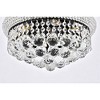 Elegant Lighting Primo 14 inch black flush mount - 4 of 4