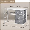 Sorbus 8 Drawers Chest Dresser with Knob Handle - Great for Household Storage and Organization - 4 of 4