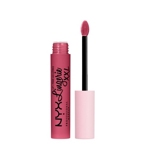 Nyx Professional Makeup Lip Lingerie Xxl Smooth Matte Liquid Lipstick -  16hr Longwear - 15 Pushd Up - 0.13 Fl Oz : Target