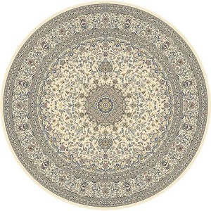 Ancient Garden 57119 Ivory 7.10 Rd Round - 1 of 4