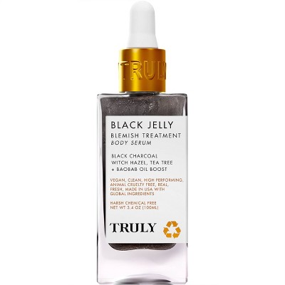 TRULY Black Jelly Blemish Treatment Body Serum - 3.4oz - Ulta Beauty