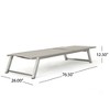 Classic 2-Pack Aluminum Patio Chaise Lounges with Adjustable Mesh Seats, Outdoor Chair -Christopher Knight Home Outdoor Furniture - 2 of 4