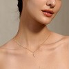 Dainty Cross Necklace for Women, 14K Gold Plated or Sterling Silver Pendant - 2 of 4