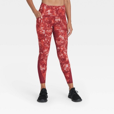 Sweatpants High Waist Small Flower Pattern Leggings Young Women Printed Yoga Pants 