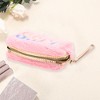 Unique Bargains Women's Portable Sequin KISS Makeup Bag 1 Pc - 3 of 3