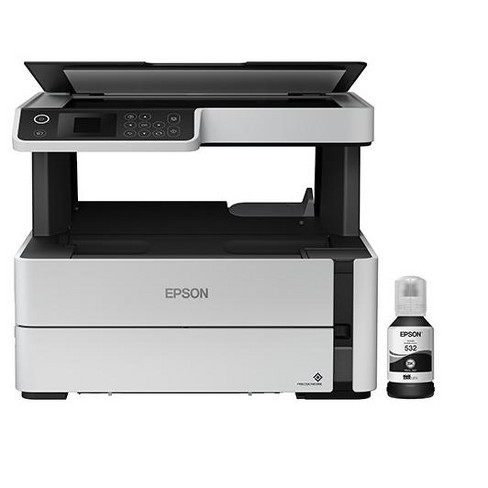 Epson Ecotank Et-m2170 Wireless Monochrome All-in-one Supertank Printer ...