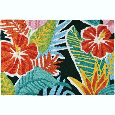 Jellybean "Tropical Colors" Indoor/Outdoor Accent Rug – Vibrant, Exotic Design