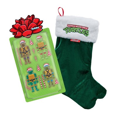 Super7 ReAction Figures: Teenage Mutant Ninja Turtles - Holiday Bundle Exclusive