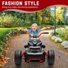 Ride On Car, 12V Kids 3 Wheeler Electric Vehicle - Parent Remote, 2x55W Motor, 7MPH, LED Lights & Music (Black-New) - 2 of 4