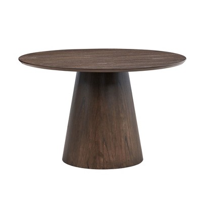 Maliang 47.24'' Round Modern Style Wood Dining Table for Kitchen, Cafe