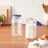 Bormioli Rocco Fido Jar with Blue Lid, Made of Premium Quality Italian Glass, Airtight Seal with Gasket - 4 of 4