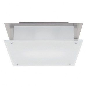 Access Lighting Vision 1 - Light Flush Mount in  Brushed Steel - 1 of 2