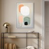 Art Remedy Dimensional Gold Thread Contemporary Shapes Abstract Wall Art Framed - 2 of 4