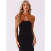 INSPIRE CHIC Women's Lace Stand Collar Pearl Button Short Sleeve Cropped Shrug - 2 of 4