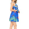 LA LEELA Women's Vacay Holiday Summer Beachwear Sleeveless Casual Spaghetti Strap Nightgown Slip Beach Dress - 2 of 4