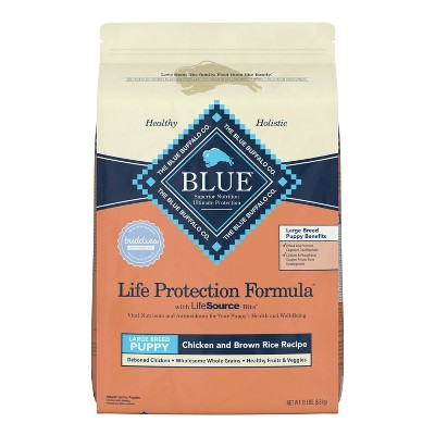 Blue Buffalo Life Protection Chicken & Brown Rice Recipe Large Breed Puppy Dry Dog Food - 15lbs