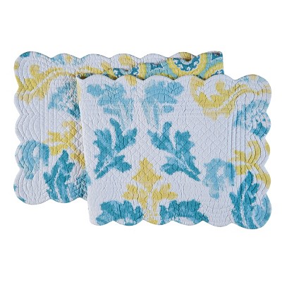 C&F Home 14" x 51" Delilah Blue Table Runner