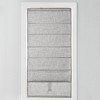 Vynxaria 27"Wx64"L Linen Blend Light Filtering Cordless Roman Shade,Gray(Only 1 PC) - 2 of 4