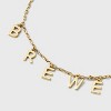 Bijoux Sport by Luv Aj MLB Gold Charm Letter Necklace - 4 of 4