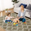 Modern Soft Fluffy Living Room Rugs, Plush Non Slip Non Shedding Throw Carpet for Nursery Bedroom Payroom - 4 of 4