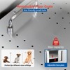 Dog Bath Tub, 50 Inch Stainless Steel Dog Washing Station - Pet Grooming Tub with Stairs Faucet Showerhead Soap Holder Left Door - 3 of 4