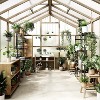 Acekool 8x10FT Cedar Greenhouse - Wood Frame with Polycarbonate Panels & Adjustable Vent - 2 of 4