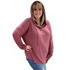 Women's Relaxed Fit Hoodie - honeyme - 3 of 3