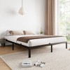 Jojoka Bed Frame No Box Spring Needed,Low Profile Metal Platform Bed Frame Support Mattress Foundation - 3 of 4