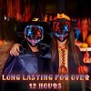Mask, Halloween LED Mask, 2 Pcs, for Festival Cosplay, Halloween Costume, Masquerade Parties - 3 of 4