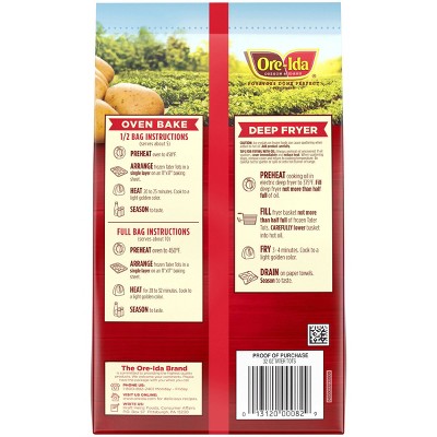 Ore-Ida Frozen Gluten Free Tater Tots Seasoned Frozen Shredded Potatoes - 32oz, 2 of 11