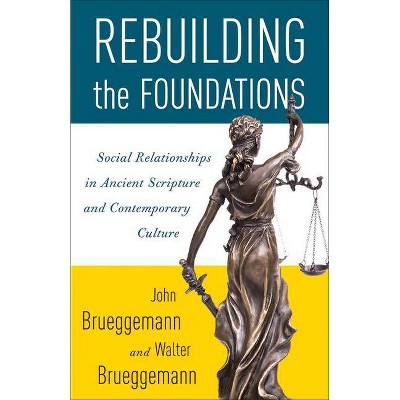 Rebuilding the Foundations - by  Walter Brueggemann (Paperback)