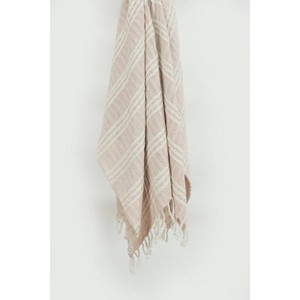 50"x60" Multi Striped Throw Blanket - Rizzy Home - 1 of 4