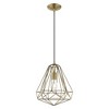 Livex Lighting Knox 1 - Light Pendant in  Antique Brass - 3 of 4