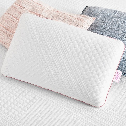 Nue by Novaform Cool King Size Pillow with Gel Memory Foam