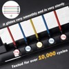 Foldable Pilates Equipment for Home Workouts,Pilates Reformer Machine for Home Gym,Pilates Exercise Equipment with Jump Board,Color Cords Set of 2 - 3 of 4