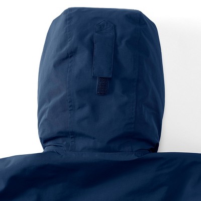 Lands' End Men's Big and Tall Squall Waterproof Insulated Parka - 4X Big Tall - Deep Sea Navy — фото 5